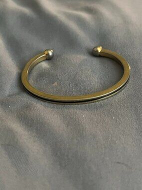 Gold-Toned Metal Cuff Bracelet